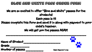 Spirit Wear Passes