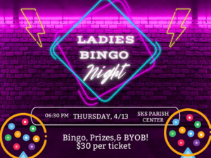 ladies bingo night 031423